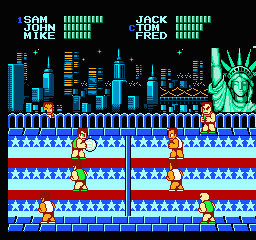 Super Dodge Ball gameplay screenshot